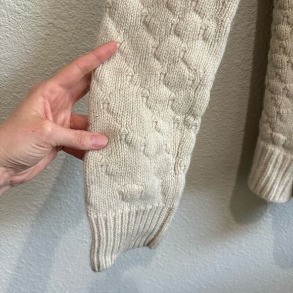 Zadig & Voltaire Daphne Women's Small Cardigan Quilted Knit Alpaca Blend Open - Picture 11 of 11